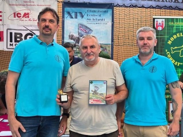 Członkowie KOMPAS z nagrodą na Chełmżyńskim Festiwalu Modelarskim 2026
